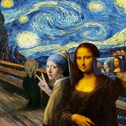 📸 Стикер «Art» для Telegram