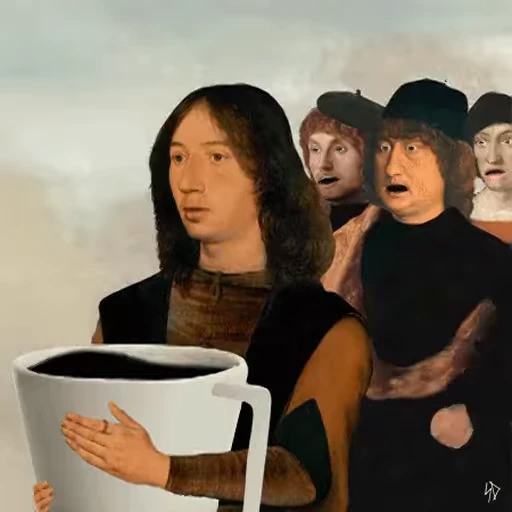 ☕️ Стикер «Art» для Telegram