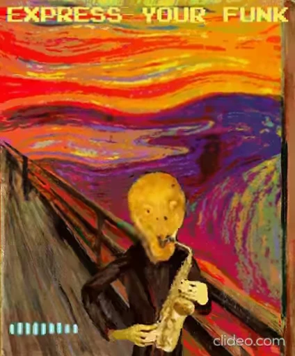 🎷 Стикер «Art n.6» для Telegram