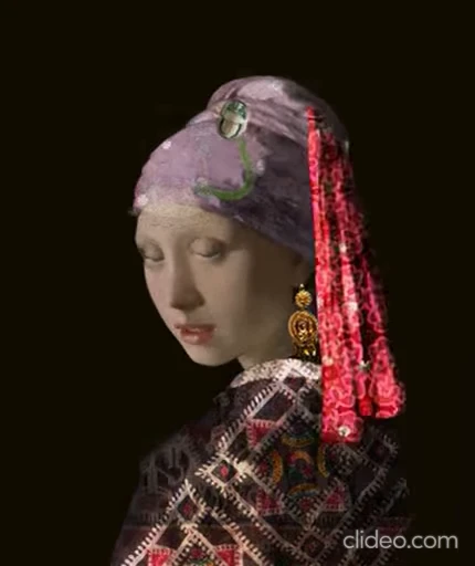 👗 Стикер «Art n.6» для Telegram