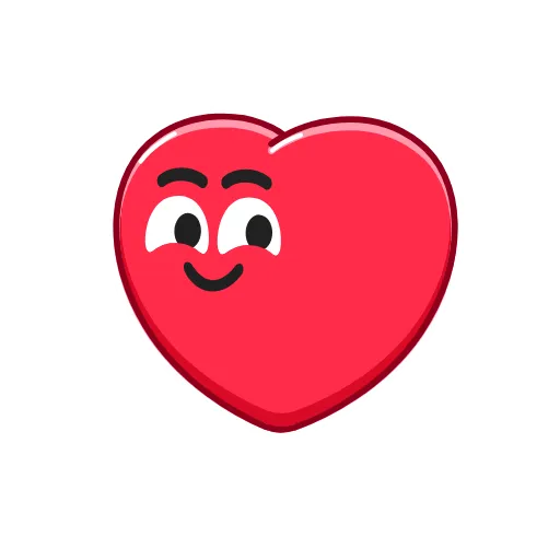 ❤️ Стикер «Funny emojis» для Telegram