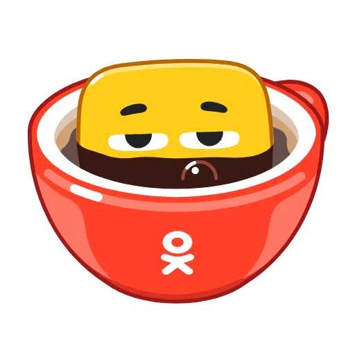 ☕️ Стикер «Funny emojis» для Telegram