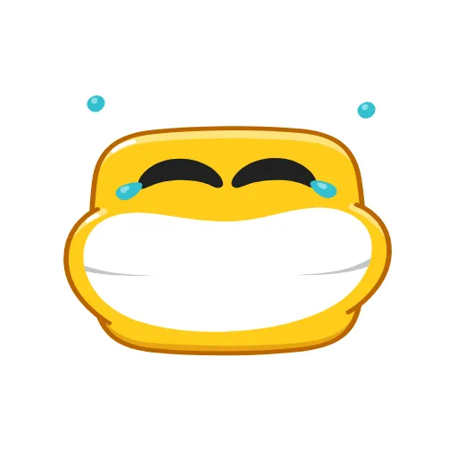 😁 Стикер «Funny emojis» для Telegram