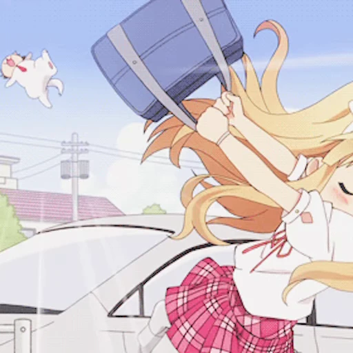 🐈 Стикер «Funny anime» для Telegram