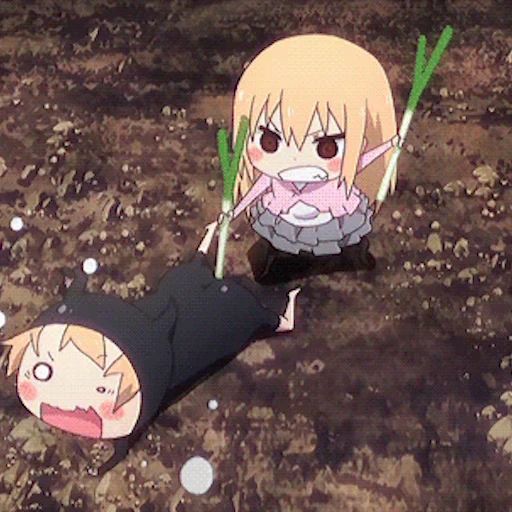 🍑 Стикер «Funny anime» для Telegram