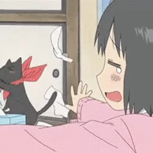 🐈‍⬛ Стикер «Funny anime» для Telegram