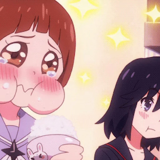 🍔 Стикер «Funny anime» для Telegram
