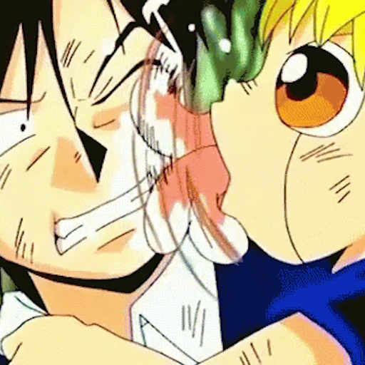🤪 Стикер «Funny anime» для Telegram