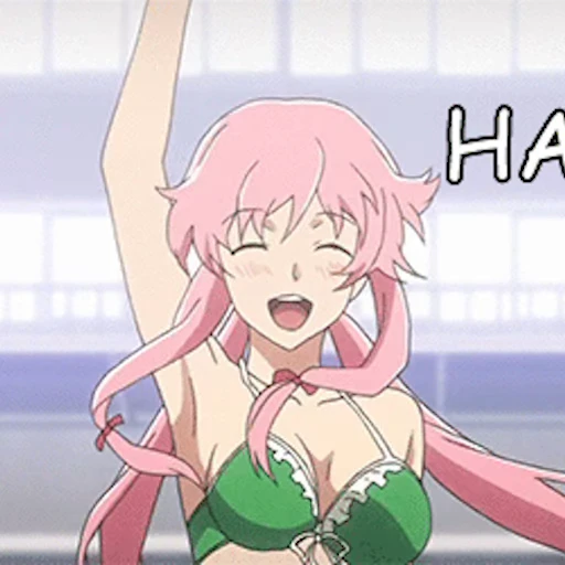 👙 Стикер «Funny anime» для Telegram