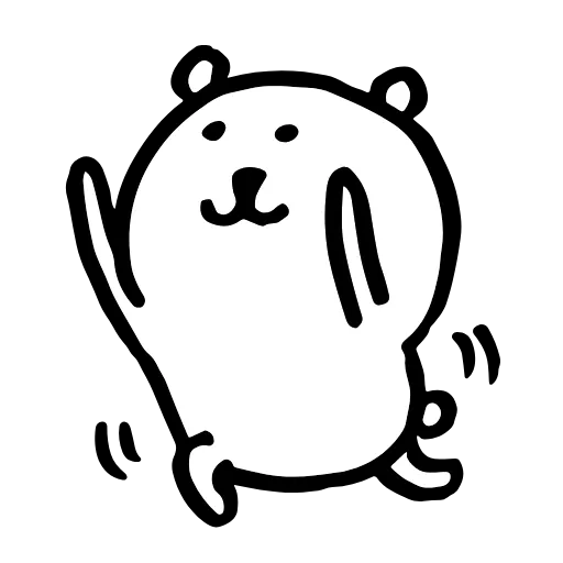 🏃‍♀️ Эмодзи «‍ funny bear» для Telegram