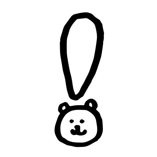 ❕ Эмодзи «‍ funny bear» для Telegram