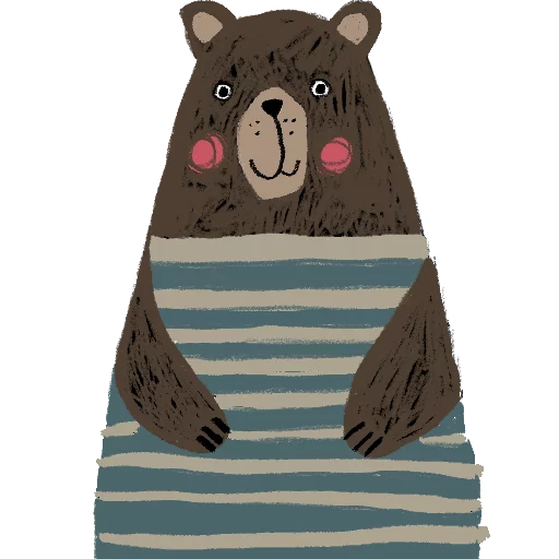 Стикерпак Funny bears для Telegram