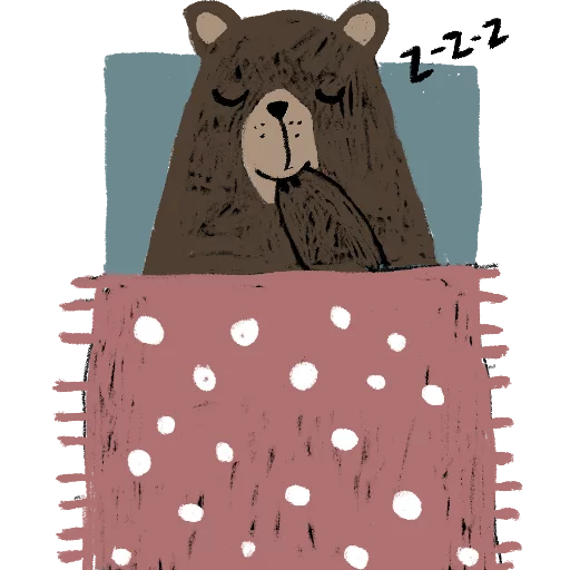 💤 Стикер «Funny bears» для Telegram