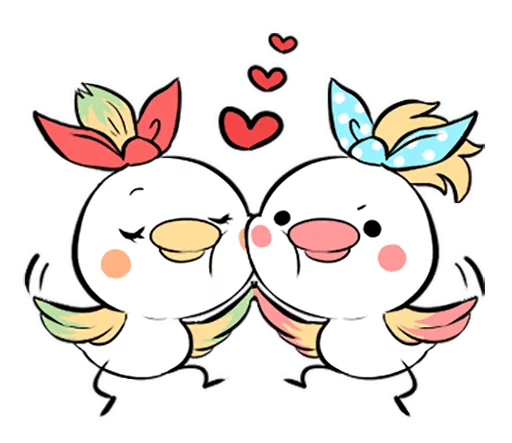 💞 Стикер «Funny Bird» для Telegram