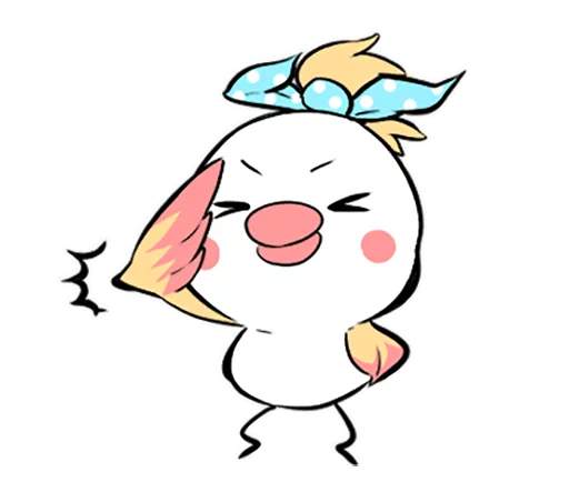 👌 Стикер «Funny Bird» для Telegram