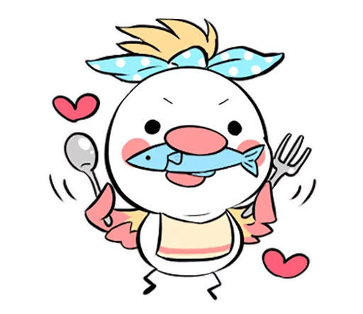 🍴 Стикер «Funny Bird» для Telegram