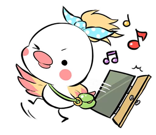 🚪 Стикер «Funny Bird» для Telegram