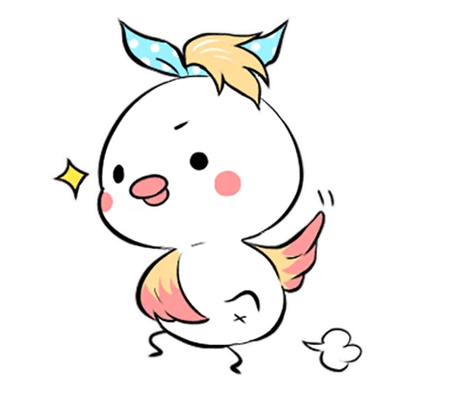 😜 Стикер «Funny Bird» для Telegram