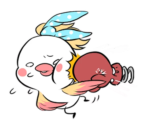🥊 Стикер «Funny Bird» для Telegram