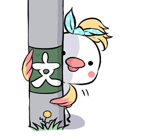 👀 Стикер «Funny Bird» для Telegram