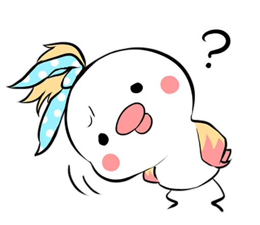 ❓ Стикер «Funny Bird» для Telegram