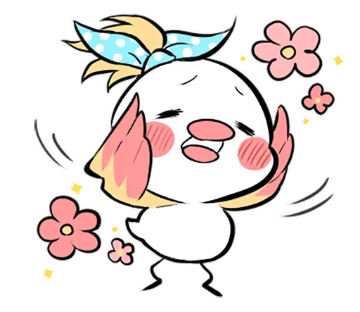 😚 Стикер «Funny Bird» для Telegram
