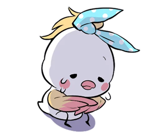 😨 Стикер «Funny Bird» для Telegram