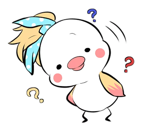 ❓ Стикер «Funny Bird» для Telegram