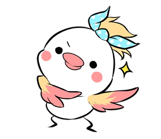 ✨ Стикер «Funny Bird» для Telegram