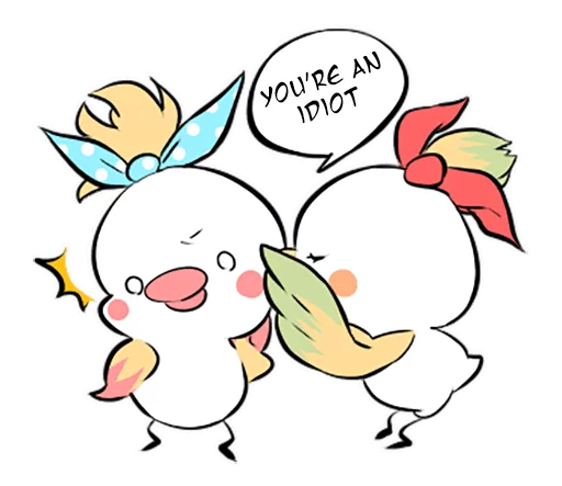 😦 Стикер «Funny Bird» для Telegram