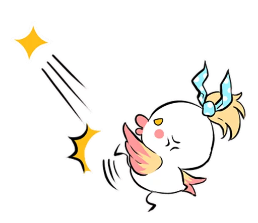 😡 Стикер «Funny Bird» для Telegram