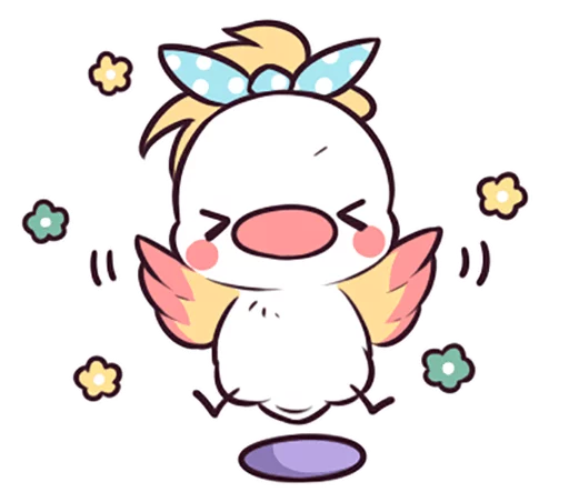 😆 Стикер «Funny Bird» для Telegram