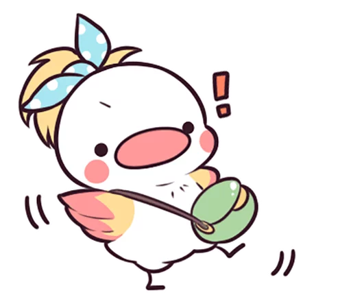 👋 Стикер «Funny Bird» для Telegram