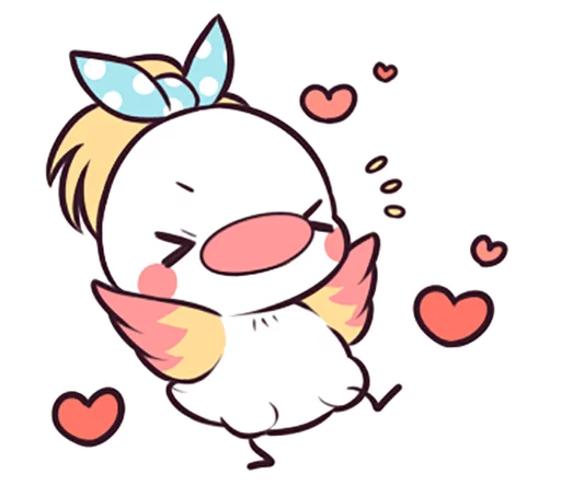 😍 Стикер «Funny Bird» для Telegram