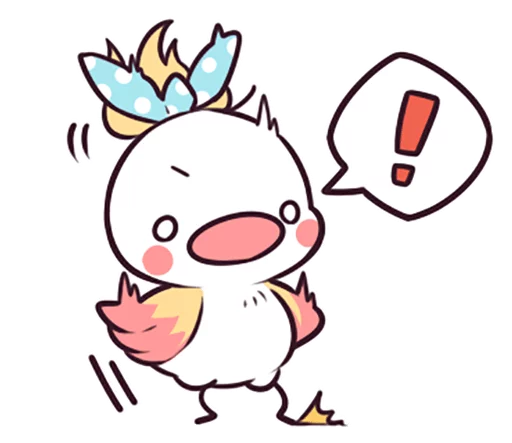 ❗ Стикер «Funny Bird» для Telegram