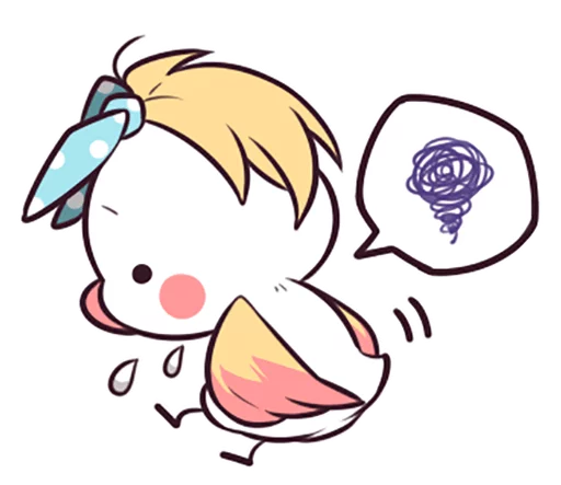 😓 Стикер «Funny Bird» для Telegram