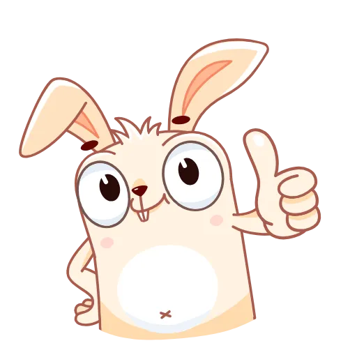 Стикер 2 Fantik Rabbit
