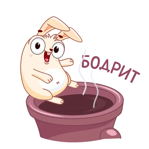 Стикер 4 Fantik Rabbit