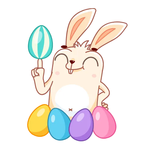 Стикер 11 Fantik Rabbit