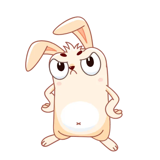 Стикер 15 Fantik Rabbit