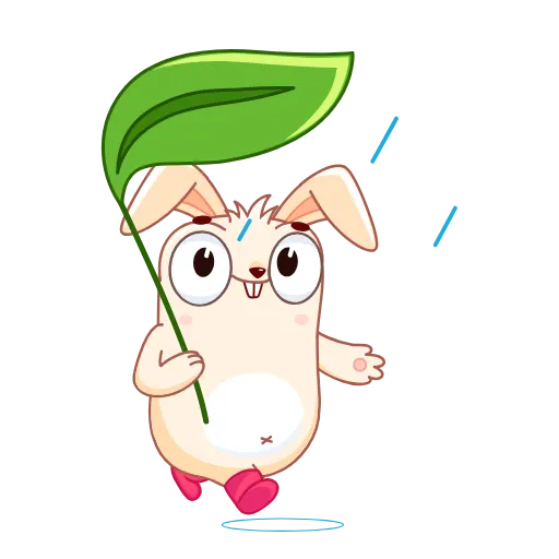 Стикер 16 Fantik Rabbit