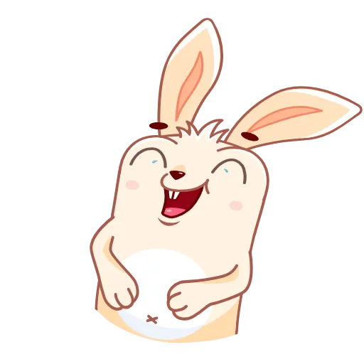 Стикер 17 Fantik Rabbit
