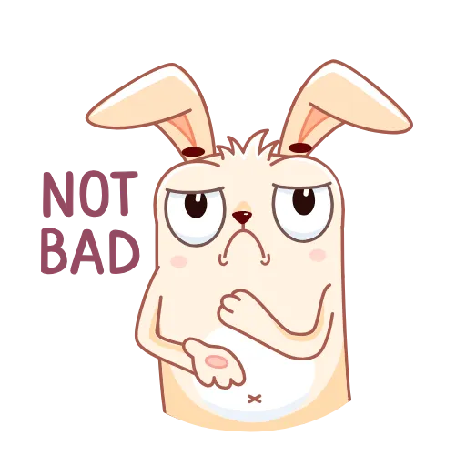 Стикер 18 Fantik Rabbit