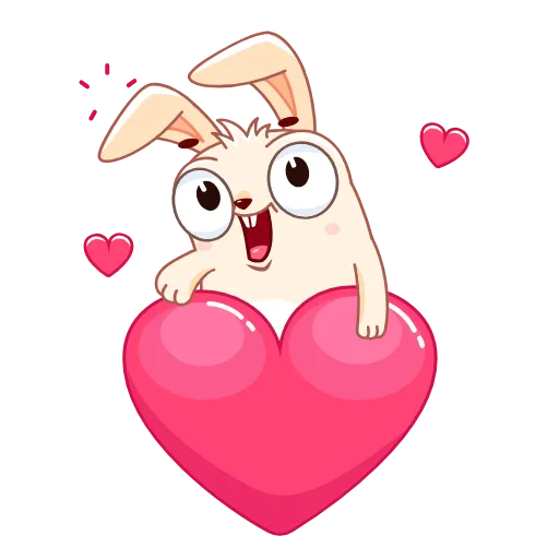 Стикер 19 Fantik Rabbit