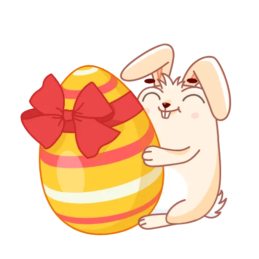 Стикер 22 Fantik Rabbit