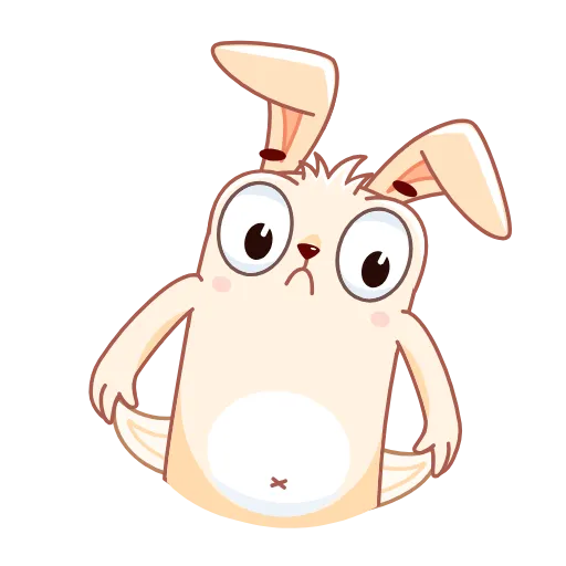 Стикер 23 Fantik Rabbit