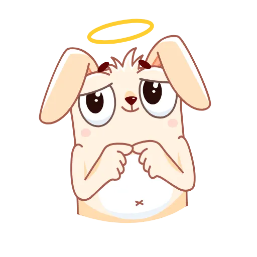 Стикер 27 Fantik Rabbit