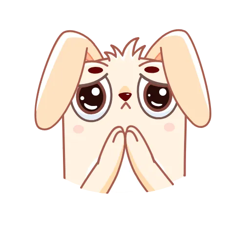 Стикер 13 Fantik Rabbit