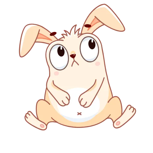 Стикер 21 Fantik Rabbit