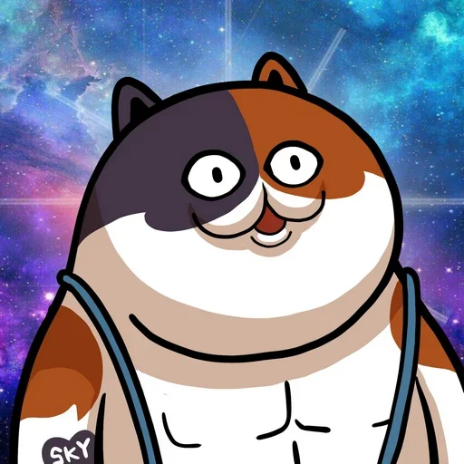 😂 Стикер «Funny Cartoons» для Telegram